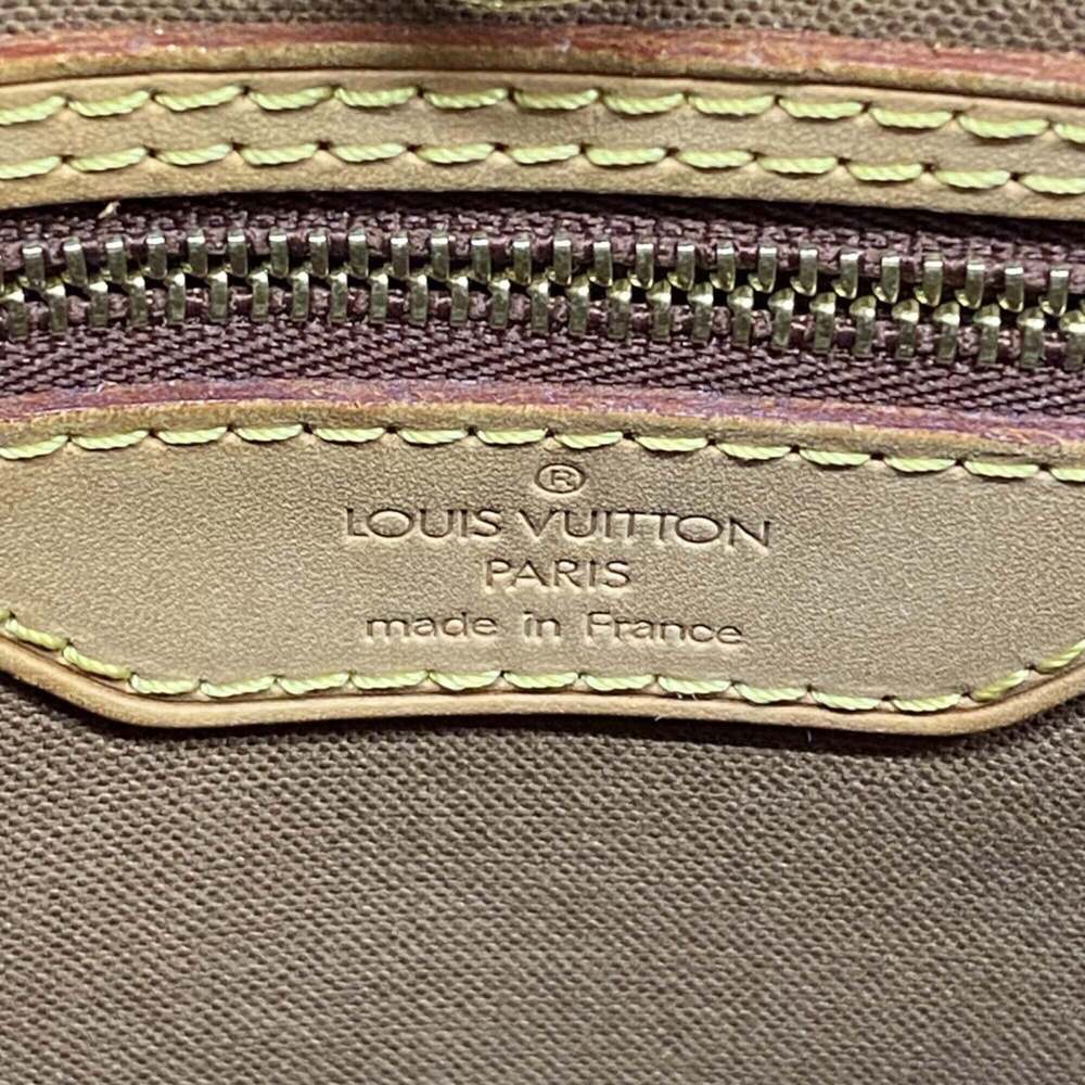 LOUIS VUITTON Authentic Brown Monogram Tote Bag - Picture 5 of 11